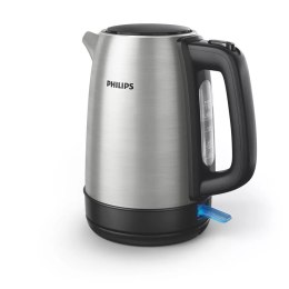 Philips | Daily Collection Czajnik | HD9350/90 | Elektryczny | 2200 W | 1,7 L | Stal nierdzewna | Podstawa obrotowa 360° | Stal 