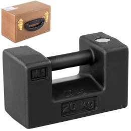 Wzorzec odważnik wagowy masy do kalibracji wag żeliwny OIML klasa M1 20 kg