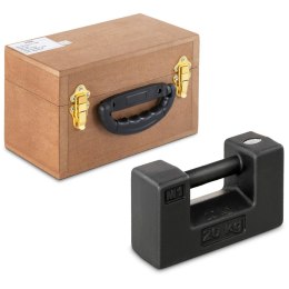 Wzorzec odważnik wagowy masy do kalibracji wag żeliwny OIML klasa M1 20 kg