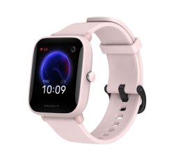 Amazfit Smart watches, TFT LCD, Touchscreen, Heart rate monitor, Waterproof, Bluetooth, Pink