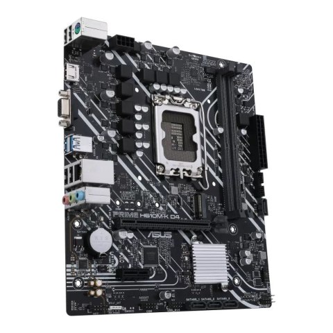 Asus | PRIME H610M-K D4 | Rodzina procesorów Intel | Gniazdo procesora LGA1700 | DDR4 DIMM | Gniazda pamięci 2 | Obsługiwane int