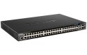 D-Link Managed L3 Gigabit Switch DGS-1520-52MP 10/100/1000 Mbps (RJ-45), Managed, Rack mountable, SFP+ ports quantity 2x10G, Pow