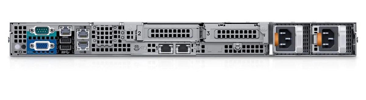 Dell PowerEdge R440 Rack (1U), Intel Xeon, Silver 4210R, 2.4 GHz, 13.75 MB, 20T, 10C, 1x16 GB, RDIMM, 3200 MHz, 480 GB, SSD SATA