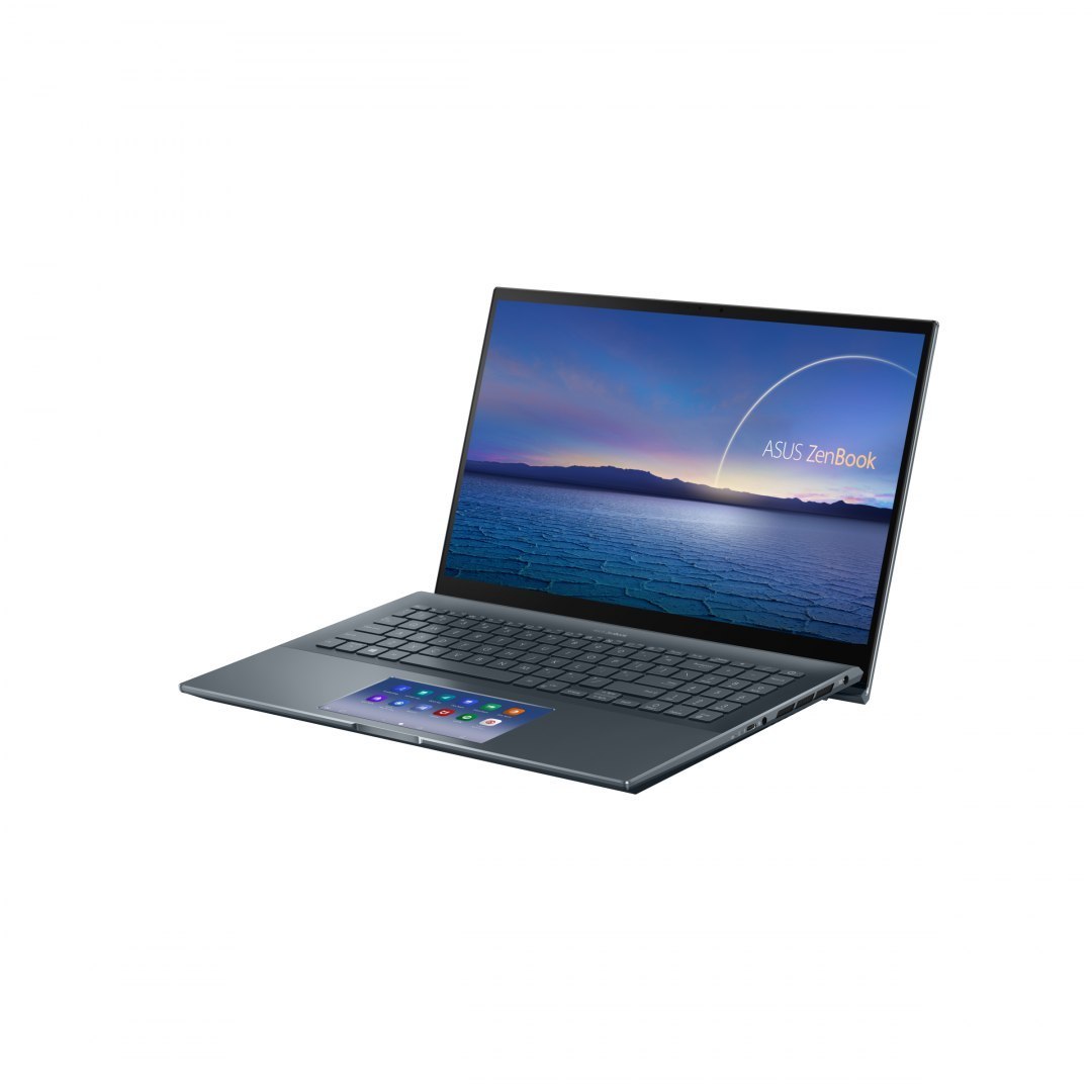 Asus Zenbook UX535LI-KS435T Pine Grey, 15.6 ", IPS, Touchscreen, FHD, 1920 x 1080 pixels, Gloss, Intel Core i7-10870H, i7-10870H