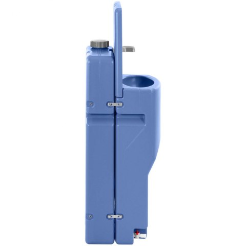 Umywalka mobilna przenośna z dozownikiem mydła i uchwytem na papier 65 l