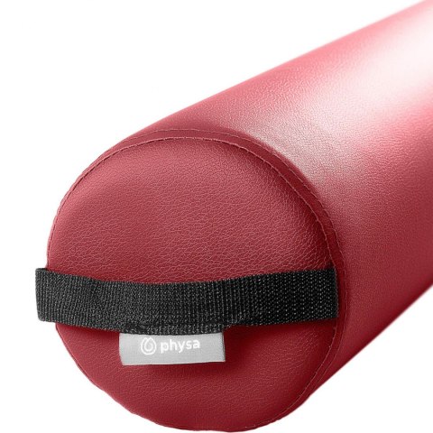 Wałek rehabilitacyjny do masażu ćwiczeń zmywalny z uchwytem 66 x 14 cm czerwony
