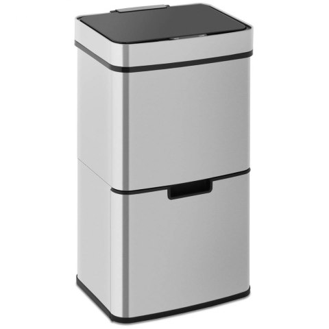 Kosz na śmieci automatyczny bezdotykowy z czujnikiem ruchu 30 cm - 3 kosze 62 l