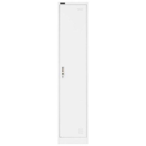 Szafa skrytka socjalna ubraniowa metalowa z zamkiem na klucz 1-drzwiowa wys. 180 cm