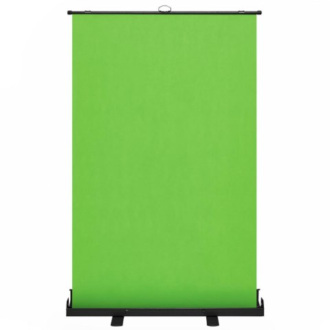 Tło fotograficzne GREEN SCREEN podłogowe rozwijane przenośne 133.5x199 cm