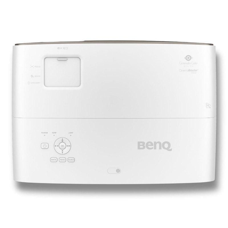 Benq 4K HDR Premium Home Theater Projector Powered by Android TV W2700i 4K UHD (3840 x 2160), 2000 ANSI lumens, White/Brown, Lam