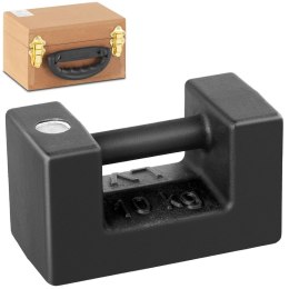 Wzorzec odważnik wagowy masy do kalibracji wag żeliwny OIML klasa M1 10 kg