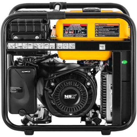 Agregat prądotwórczy generator prądu z rozrusznikiem elektrycznym 11 l 12 V 230 V 3800 W