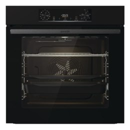 Gorenje | BOS6737E06B | Piekarnik | 77 L | Wielofunkcyjny | EcoClean | Sterowanie mechaniczne | Funkcja pary | Tak | Wysokość 59