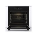 Gorenje | BOS6737E06B | Piekarnik | 77 L | Wielofunkcyjny | EcoClean | Sterowanie mechaniczne | Funkcja pary | Tak | Wysokość 59