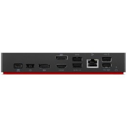 Lenovo ThinkPad Universal USB-C Smart Dock powered by Microsoft Azure Sphere (Max displays: 3/Max resolution: 4K/60Hz/Supports: 