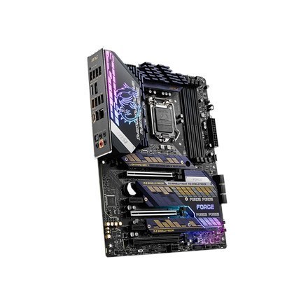 MSI | MPG Z590 GAMING FORCE | Rodzina procesorów Intel | Gniazdo procesora LGA1200 | DDR4 DIMM | Gniazda pamięci 4 | Obsługiwane