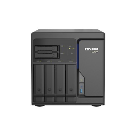 QNAP 6-Bay QuTS hero NAS TS-H686-D1602-8G Up to 6 HDD/SSD Hot-Swap, Xeon D-1602 Dual-Core, Processor frequency 2.5 GHz, 8 GB, DD