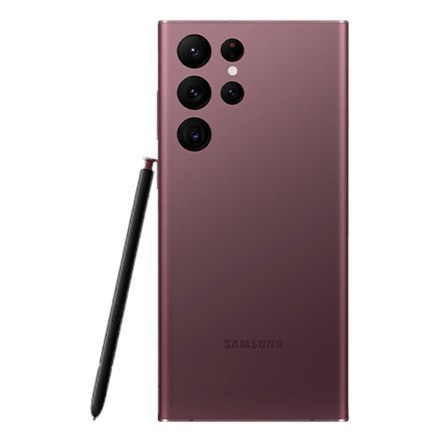 Samsung Galaxy S22 Ultra S908 Burgundy, 6.8 ", Dynamic AMOLED, 1440x3088, Exynos 2200, Internal RAM 12 GB, 256 GB, Dual SIM, 5G,