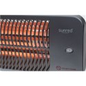 SUNRED | Grzejnik | LUG-2000W, Lugo Quartz Wall | Podczerwień | 2000 W | Liczba poziomów mocy | Odpowiedni do pomieszczeń do m² 
