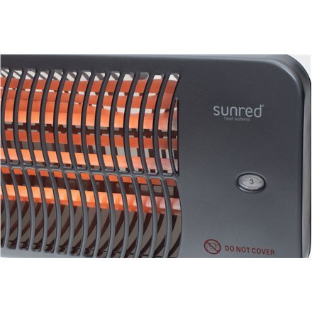 SUNRED | Grzejnik | LUG-2000W, Lugo Quartz Wall | Podczerwień | 2000 W | Liczba poziomów mocy | Odpowiedni do pomieszczeń do m² 