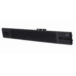 SUNRED | Grzejnik | NER-2400, Nero ścienny/wiszący | Podczerwień | 2400 W | Liczba poziomów mocy | Odpowiedni do pomieszczeń do 
