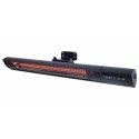 SUNRED | Grzejnik | RD-DARK-15, ciemna ściana | Podczerwień | 1500 W | Liczba poziomów mocy | Odpowiedni do pomieszczeń do m² | 