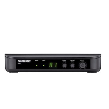 Shure | Bezprzewodowy system prezenterski z mikrofonem CVL Lavalier | BLX14E/CVL | Czarny | W | Połączenie bezprzewodowe