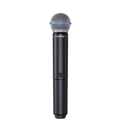 Shure | Tak | Tak | Bezprzewodowy system wokalowy do montażu w szafie z Beta 58A | BLX24RE/B58 | Czarny | W | Połączenie bezprze