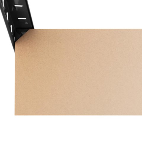 Regał magazynowy metalowy 5 półek 875 kg 90 x 40 x 180 cm szaroniebieski 2 szt.