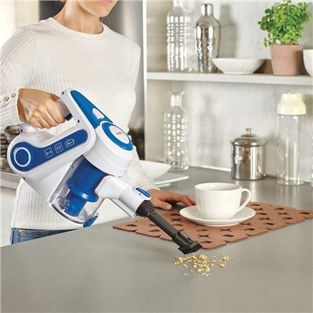 Polti | PBEU0116 Forzaspira Slim SR90B | Odkurzacz | W | Bezprzewodowy odkurzacz elektryczny 2 w 1 | 22,2 V | Biały/Niebieski | 