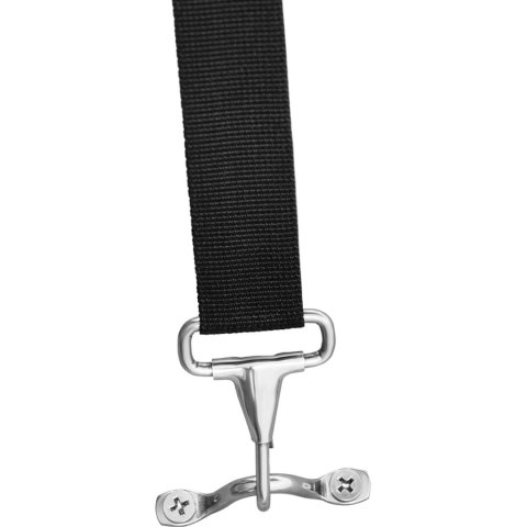 Baldachim daszek bimini do łodzi 3 pałąki 180 x 194 x 117 cm kobaltowy