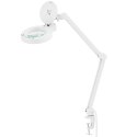 Lampa kosmetyczna warsztatowa powiększająca 5 dioptrii 60x LED śr. 155 mm