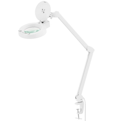 Lampa kosmetyczna warsztatowa powiększająca 5 dioptrii 60x LED śr. 155 mm