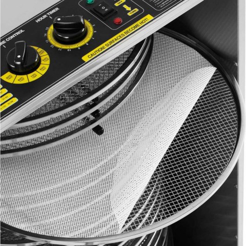 Suszarka przemysłowa do żywności ziół mięsa 1 komora 22 ruszty 40-90 C 3070 W