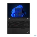 Lenovo ThinkPad T16 (Gen 1) Black, 16 ", IPS, WQXGA, 2560 x 1600, Anti-glare, Intel Core i7, i7-1260P, 32 GB, DDR4-3200, SSD 5