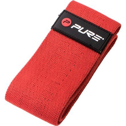 Pure2Improve | Tekstylna taśma oporowa Heavy | 45 kg | Czerwona