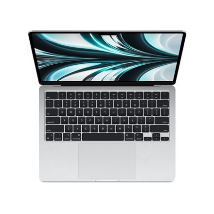 Apple MacBook Air Silver, 13.6 ", IPS, 2560 x 1664, Apple M2, 8 GB, SSD 256 GB, Apple M2 8-core GPU, Without ODD, macOS, 802.11a