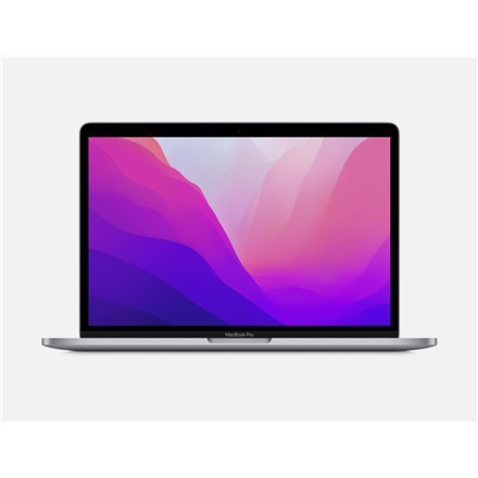 Apple MacBook Pro Space Gray, 13.3 ", IPS, 2560 x 1600, Apple M2, 8 GB, SSD 512 GB, Apple M2 10-core GPU, Without ODD, macOS, 80