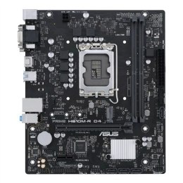 Asus | PRIME H610M-R D4-SI | Rodzina procesorów Intel | Gniazdo procesora LGA1700 | DDR4 DIMM | Gniazda pamięci 2 | Obsługiwane 