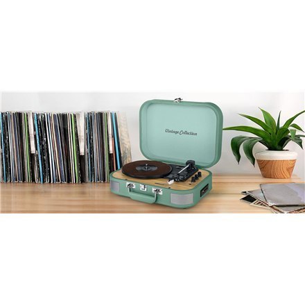 Muse | System stereo z gramofonem | MT-201WG | System stereo z gramofonem | Port USB | Wejście AUX