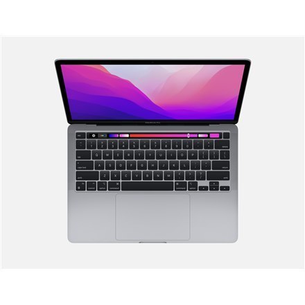 Apple MacBook Pro Space Gray, 13.3 ", IPS, 2560 x 1600, Apple M2, 16 GB, SSD 512 GB, Apple M2 10-core GPU, Without ODD, macOS, 8