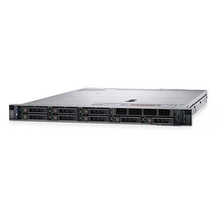 Dell PowerEdge R450 Rack (1U), Intel Xeon, 1x Silver 4314, 2.4 GHz, 24 MB, 32T, 16C, No RAM, No HDD, Up to 8 x 2.5", PERC H755,