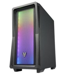 Fortron ATX Mid Tower CMT212A Side window, Black, ATX, Power supply included No