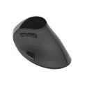 Natec | Mysz pionowa | Euphonie | Bezprzewodowa | Odbiornik Bluetooth/USB Nano | Czarny
