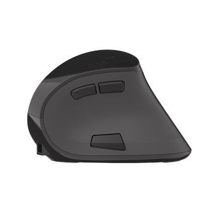 Natec | Mysz pionowa | Euphonie | Bezprzewodowa | Odbiornik Bluetooth/USB Nano | Czarny
