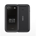 Nokia | 2660 Flip | Czarny | 2,8 " | TFT LCD | 240 x 320 | Unisoc | 0,128 GB | Dual SIM | Nano-SIM | Tak | Aparat główny 0,3 MP 