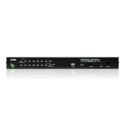 Aten CS1716A 16-portowy przełącznik KVM PS/2-USB VGA z portem Daisy-Chain i obsługą urządzeń peryferyjnych USB Aten | 16-portowy