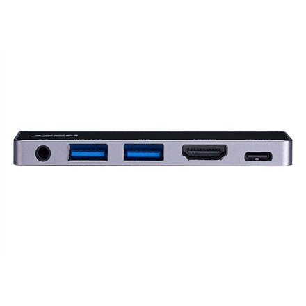 Aten UH3238 USB-C Travel Dock with Power Pass-Through Aten | USB-C Travel Dock with Power Pass-Through | UH3238-AT | Dock | Port