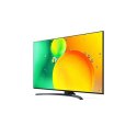 LG | Smart TV | 55NANO763QA | 55" | 139 cm | 4K UHD (2160p) | webOS | LG ThinQ AI