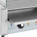 Podgrzewacz grill rolkowy do parówek hot-dogów z osłoną - 7 rolek 700 W